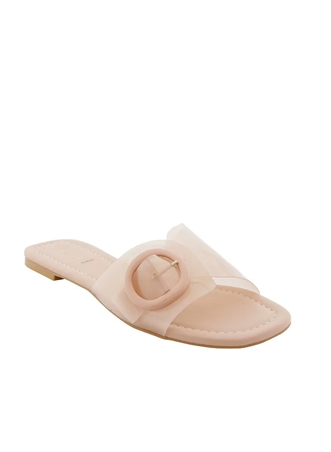 فايور صنادل أنيقة مزينة بإبزيم